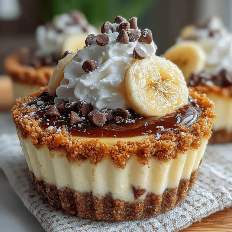 In the world of desserts, no-bake recipes have carved out a niche for themselves, becoming a go-to choice for those seeking quick, delectable treats without the hassle of an oven. Whether it’s the scorching heat of summer or simply a desire for something sweet without the commitment of baking, no-bake desserts offer a convenient solution that doesn’t compromise on flavor. Among these delightful creations, No-Bake Banana Cream Pie Cups stand out as a perfect blend of simplicity and indulgence. These miniature versions of the classic banana cream pie are not only easy to prepare but also visually appealing, making them an excellent option for gatherings, parties, or a sweet personal treat.