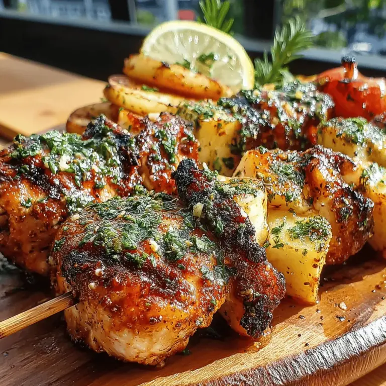 If you're looking for a dish that strikes the perfect balance between sweet and savory, look no further than sweet and savory honey mustard chicken and apple skewers. This delightful recipe is not only visually appealing but also tantalizes the taste buds with its unique combination of flavors. The juicy chicken, paired with crisp apples and a rich honey mustard glaze, creates a symphony of taste that can elevate any meal—from casual backyard barbecues to elegant dinner parties.