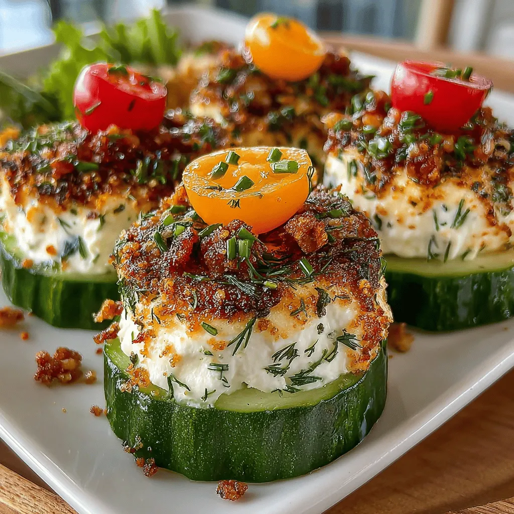 When it comes to creating light, refreshing appetizers that are both delicious and visually appealing, Everything Bagel Cucumber Bites stand out as a front-runner. This recipe marries the crispness of cucumbers with the rich flavors of cream cheese and a sprinkle of everything bagel seasoning, resulting in a delightful bite-sized treat. As healthy snacks gain popularity among health-conscious consumers and food enthusiasts, these cucumber bites offer a perfect balance of taste and nutrition, making them an excellent choice for various occasions.
