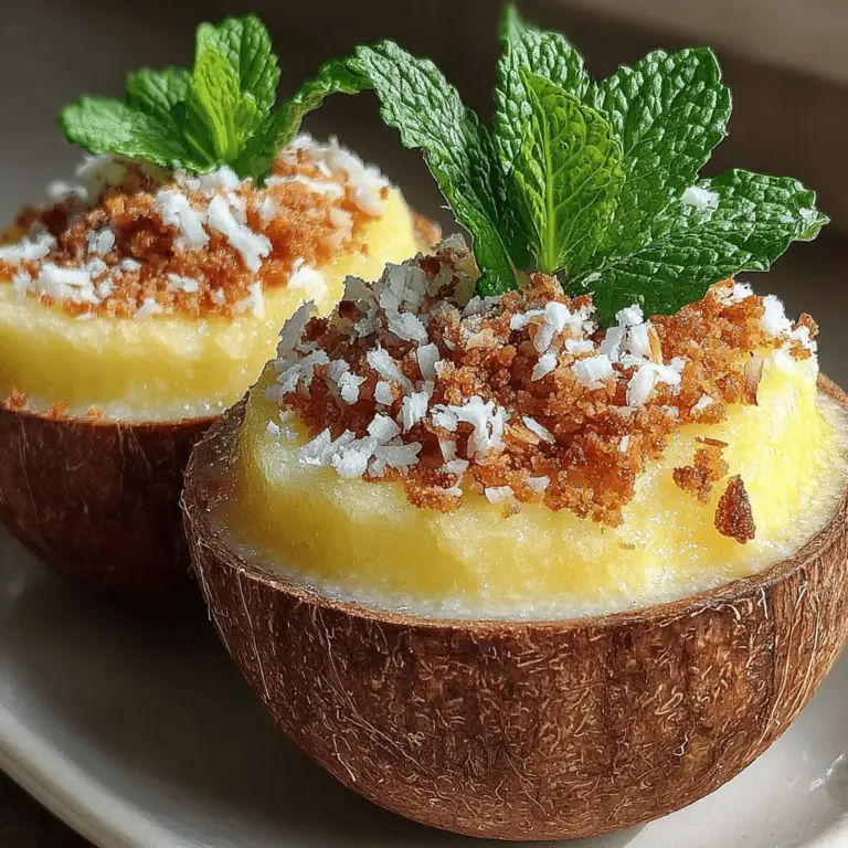 Pineapples are undoubtedly the star of this recipe. Their juicy, sweet flesh provides a refreshing base that is full of flavor and essential nutrients. Rich in vitamins C and B6, manganese, and dietary fiber, ripe pineapples offer a plethora of health benefits. They are known for their anti-inflammatory properties and digestive enzymes, which can aid in digestion and boost the immune system.