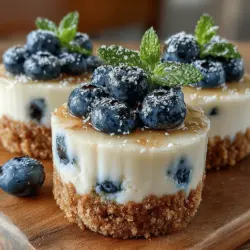 In the world of desserts, no-bake recipes have carved out a special niche. Their effortless preparation, combined with the rich flavors and textures they offer, make them a favorite among home cooks and dessert enthusiasts alike. Among these delightful creations, Luscious No-Bake Blueberry Cheesecake Cups stand out as a perfect blend of simplicity and elegance. This dessert not only pleases the palate but also captivates the eye, making it an irresistible choice for any occasion.