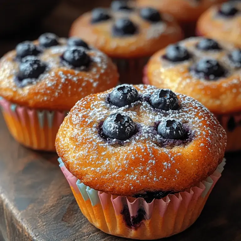 Delightful and nutritious, Sweet Blueberry Cottage Muffins are the perfect treat for breakfast or an afternoon snack. These muffins stand out due to their unique blend of ingredients, featuring wholesome whole wheat flour and creamy cottage cheese, complemented by the sweet and tart explosion of fresh blueberries. This recipe not only satisfies your sweet tooth but also offers a nutritious boost, making it an excellent choice for health-conscious bakers. In this article, we will delve into the origins of cottage muffins, discuss the health benefits of the key ingredients, and provide a detailed guide on how to create these delicious muffins in the comfort of your own kitchen.