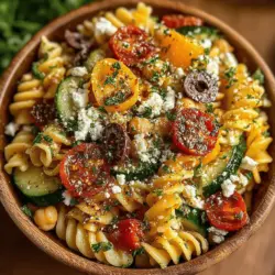 As the temperatures rise and summer approaches, the craving for light, refreshing meals becomes irresistible. The Chilled Chickpea Pasta Fusion Salad is a vibrant and nutritious dish that perfectly encapsulates the essence of warm-weather dining. This salad is not just a feast for the eyes with its colorful ingredients; it's also a powerhouse of nutrition, combining the heartiness of whole wheat pasta and chickpeas with the freshness of seasonal vegetables.
