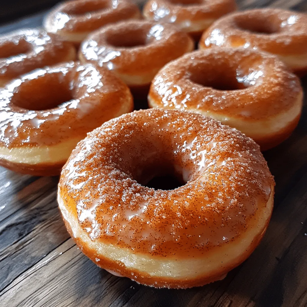 Homemade donuts have an undeniable charm that can uplift any day. Their warm, comforting presence brings back memories of cozy mornings and festive gatherings. Among the myriad of flavors and styles, donuts stand out for their versatility, making them a beloved treat at breakfast tables, brunch buffets, and afternoon snack breaks. If you're looking to impress family and friends or simply indulge yourself, the Heavenly Sweet Cinnamon Bliss Donuts are the perfect addition to your culinary repertoire.