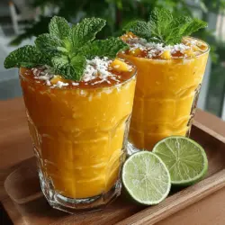 Imagine sipping on a drink that transports you straight to a sun-soaked beach, where the sound of waves gently lapping at the shore mingles with the scent of fresh tropical fruits. The Tropical Bliss Smoothie is not just a refreshing beverage; it's a delightful escape that encapsulates the essence of summer, no matter the season. As the trend for smoothies continues to grow, more people are discovering the convenience and nutritional benefits they offer. Packed with vitamins, minerals, and an array of flavors, smoothies can serve as a quick meal or a satisfying snack, making them an ideal choice for busy lifestyles.