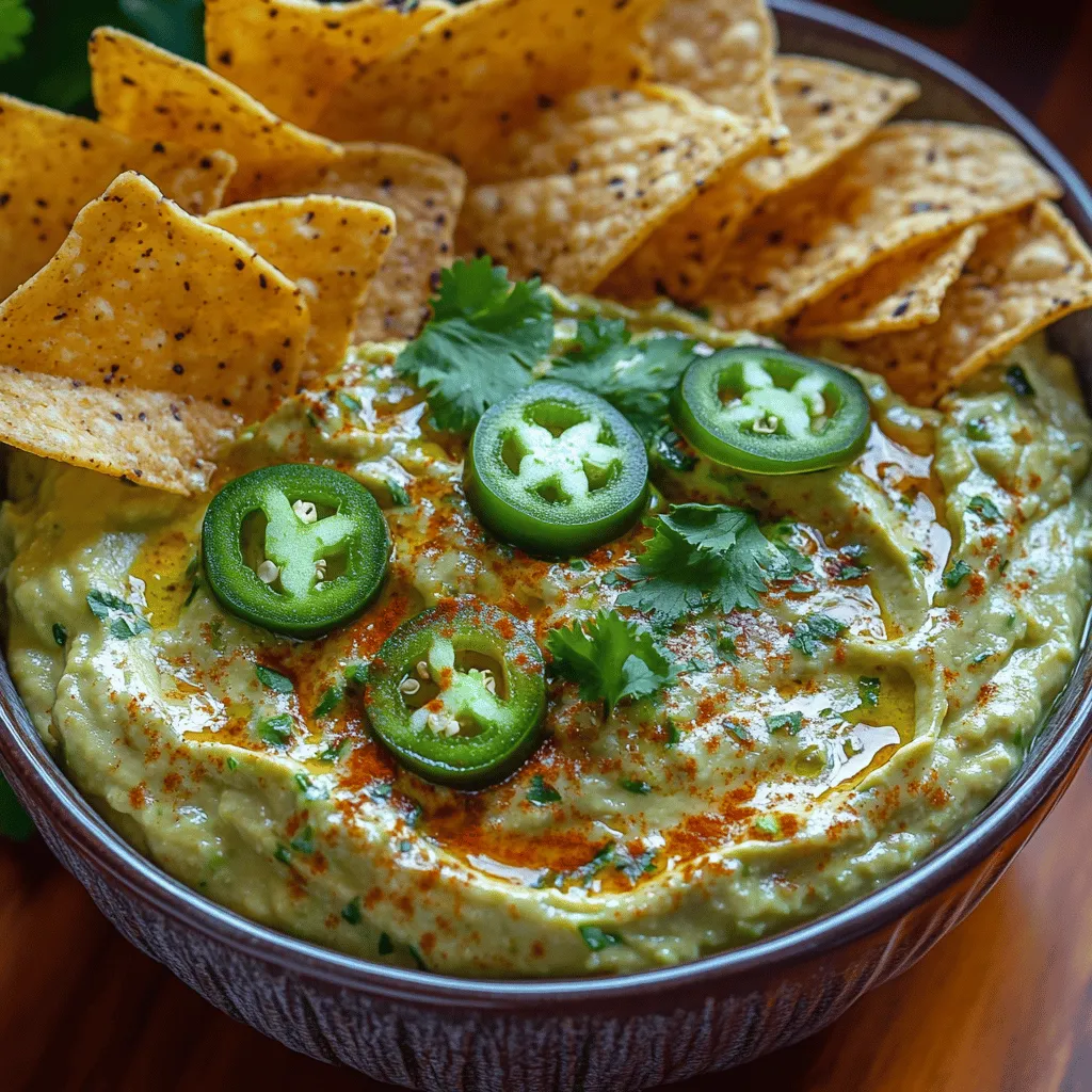 Ground cumin is a spice that brings warm, earthy undertones to the Spicy & Smooth Avocado Jalapeño Dream Dip. Its slightly nutty flavor complements the creaminess of the avocado while enhancing the overall depth of the dish. This spice not only elevates the taste but also adds a hint of warmth that balances the freshness of the jalapeño and the brightness of lime juice. Incorporating cumin in your dip will make your guests wonder what that delightful flavor is, making it a secret ingredient that brings the whole dish together.