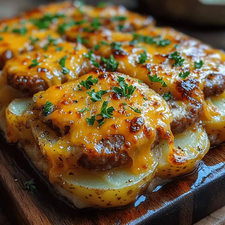 When it comes to comfort food, few dishes rival the heartwarming embrace of a well-crafted casserole. Among the myriad of options, "Creamy Sausage and Potato Bliss" stands out as a quintessential choice, combining the rich, savory flavor of Italian sausage with the creamy texture of a cheese-laden sauce and the comforting heartiness of potatoes. This dish embodies the essence of cozy family meals and is perfect for gatherings, where the aroma of baked goodness fills the room and brings loved ones together.