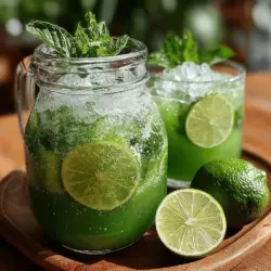 Cucumber is often celebrated for its impressive water content, which can account for up to 95% of its weight. This makes it an excellent ingredient for any refreshing drink, particularly during the sweltering summer months. Beyond hydration, cucumbers are a low-calorie food rich in essential vitamins and minerals such as vitamin K, vitamin C, and potassium. They also contain antioxidants that contribute to overall health, making them a nutritious choice for a base in any beverage. The mild, crisp flavor of cucumber provides a refreshing element that balances beautifully with more acidic ingredients, making it a favorite in beverages like the Cucumber Lime Sparkling Cooler.