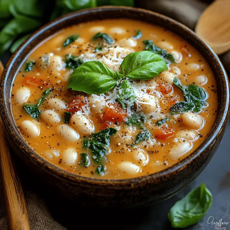 As the seasons shift and the chill of winter sets in, there's nothing quite like the comfort of a warm, creamy soup to wrap you in a cozy embrace. Creamy soups have a unique allure, offering a blend of warmth and indulgence that can make even the coldest days feel a little brighter. Among the myriad of recipes that fall into this delightful category, the Creamy Tuscan White Bean Soup stands out as a nourishing, flavorful option that perfectly marries the heartiness of beans with the rich, velvety texture of coconut milk. This soup not only satisfies the palate but also provides a wholesome meal for those seeking a comforting dish.