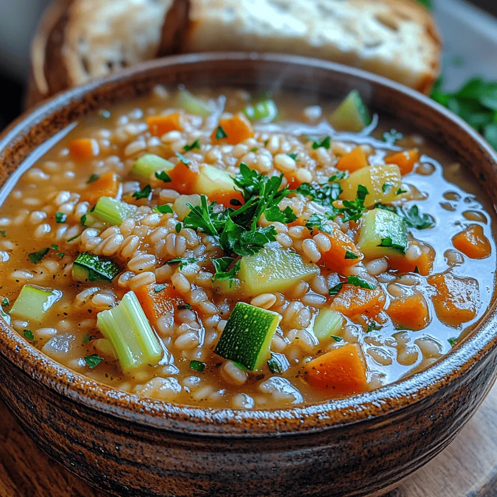 Hearty Barley Vegetable Stew is a culinary gem that encapsulates the essence of comfort food while prioritizing health and wellness. This rustic dish is not only satisfying but also brimming with nutrition, making it a staple in many households. The combination of wholesome barley and a medley of vibrant vegetables creates a stew that is both hearty and nourishing, perfect for any season.