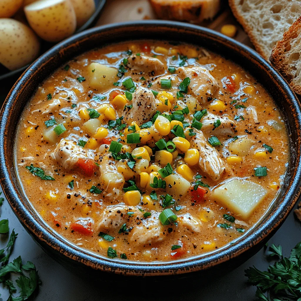 Comfort food comes in many forms, but few dishes embody warmth and nourishment quite like creamy slow cooker chicken and corn chowder. This delightful dish combines tender chicken, sweet corn, and a medley of vibrant vegetables, creating a hearty meal that is perfect for family gatherings or cozy nights spent at home. The appeal of this chowder lies not only in its rich flavors but also in its ability to bring people together around the dinner table, offering a taste of home with every spoonful.
