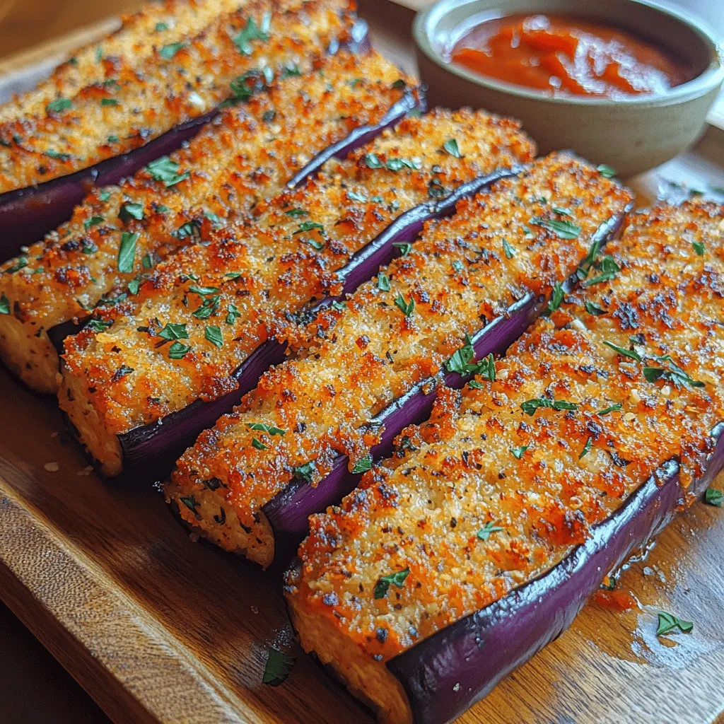 In the world of healthy snacking, crispy Parmesan eggplant sticks stand out as a delightful alternative to traditional fried snacks. Not only do they bring a satisfying crunch to your palate, but they also offer a nutritious twist that aligns perfectly with the growing trend of plant-based diets. Eggplant, with its unique ability to absorb flavors, serves as an ideal canvas for creating a crispy, seasoned exterior that tantalizes the taste buds while providing a wholesome snacking option.