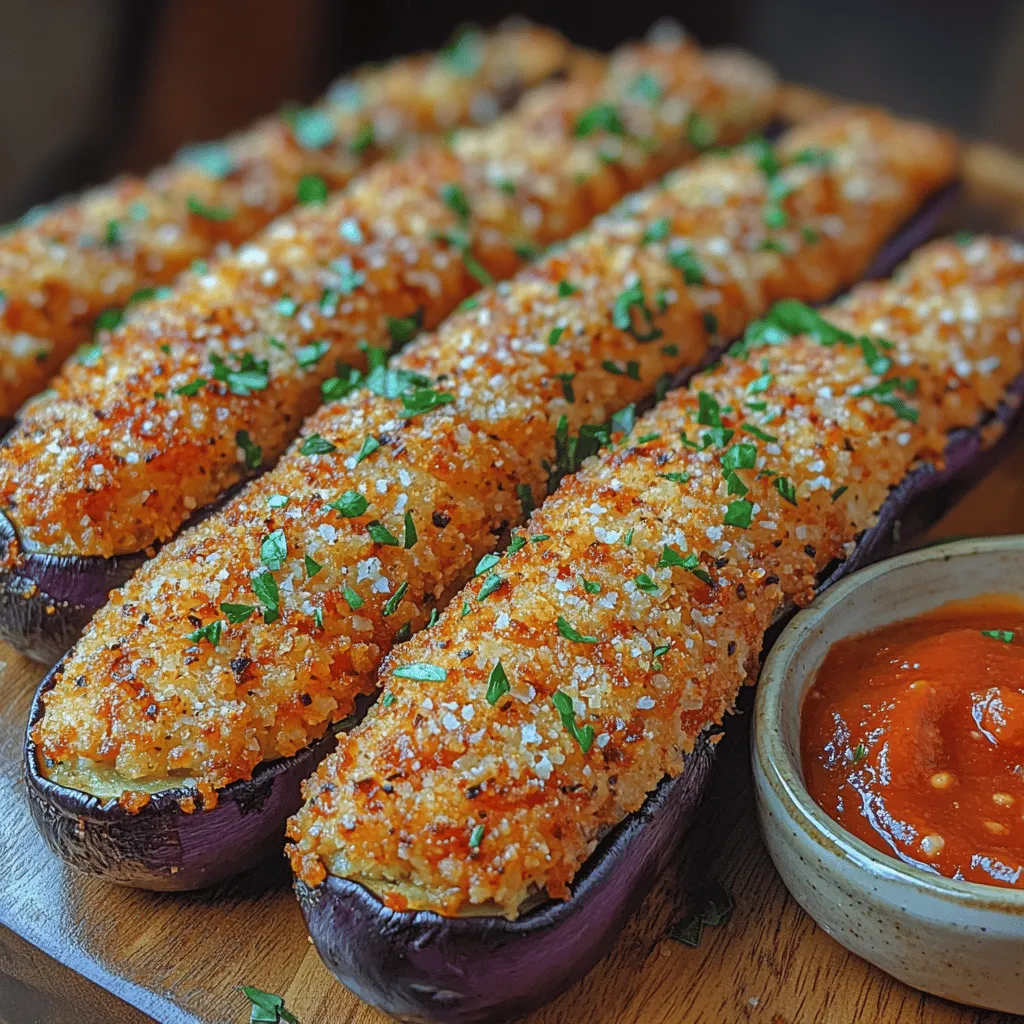 In the world of healthy snacking, crispy Parmesan eggplant sticks stand out as a delightful alternative to traditional fried snacks. Not only do they bring a satisfying crunch to your palate, but they also offer a nutritious twist that aligns perfectly with the growing trend of plant-based diets. Eggplant, with its unique ability to absorb flavors, serves as an ideal canvas for creating a crispy, seasoned exterior that tantalizes the taste buds while providing a wholesome snacking option.