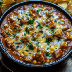 The Creamy Chicken Enchilada Skillet is a delightful twist on traditional enchiladas, merging the vibrant flavors of this beloved Mexican dish into a hassle-free one-pan meal. Perfect for busy weeknights or family gatherings, this skillet dish presents an enticing combination of creamy textures and bold flavors that promise to satisfy even the most discerning palates. Its appeal lies not just in its taste, but also in its simplicity; with minimal preparation and cleanup, it allows home cooks to serve a nourishing and hearty meal without the fuss.