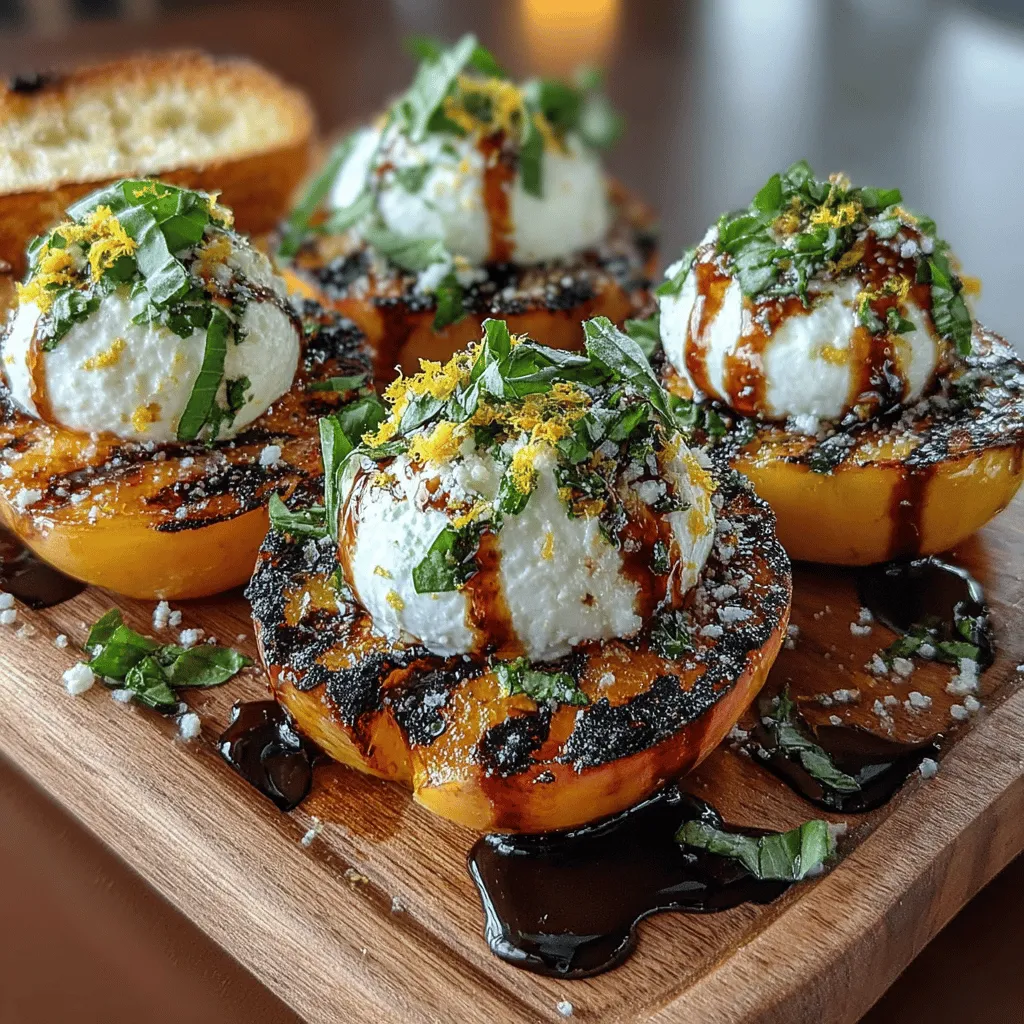 As summer approaches, the season brings with it an abundance of fresh fruits that tantalize our taste buds and inspire culinary creativity. One standout recipe that embodies the essence of summer is the Grilled Peach & Burrata Delight. This dish not only showcases the juicy sweetness of ripe peaches but also pairs beautifully with the creamy richness of burrata cheese. The combination of these ingredients creates a harmonious balance of flavors and textures that is truly irresistible.