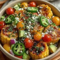 To achieve perfectly charred corn, start by preheating your grill to a medium-high heat, around 400°F (200°C). The key to getting that delicious smoky flavor and appealing grill marks is to ensure your corn is adequately prepared. Remove the husks and silk from the corn cobs, then rinse them under cold water. Pat them dry with a clean towel.