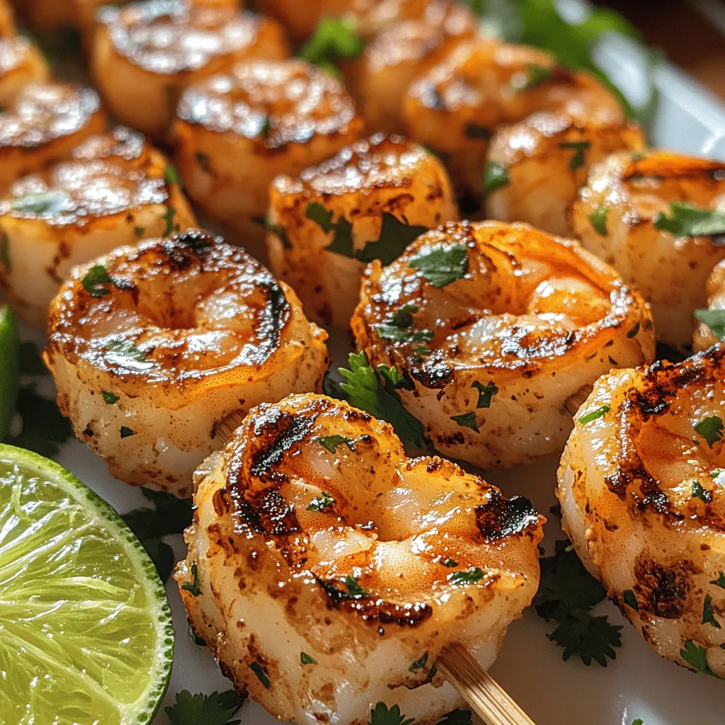 The foundation of any great dish lies in its fresh produce. For our shrimp skewers, you'll need: