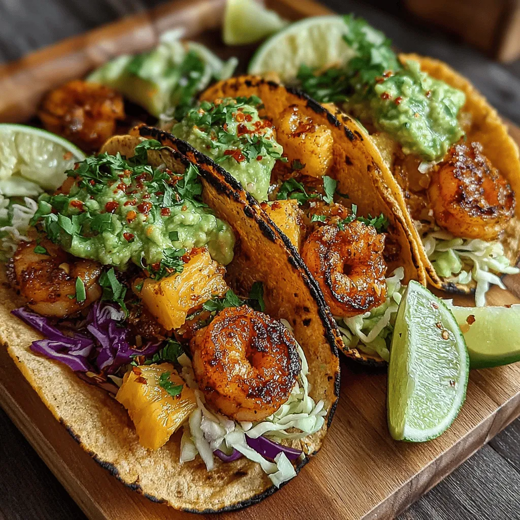 When it comes to summer dishes that tantalize the taste buds and evoke the spirit of warm, sun-soaked days, few recipes can compete with Tropical Shrimp & Pineapple Fiesta Tacos. This vibrant dish is not just a meal; it’s an experience that combines the freshness of succulent seafood with the delightful sweetness of juicy pineapple, creating a harmonious balance of flavors that will transport you to a tropical paradise.