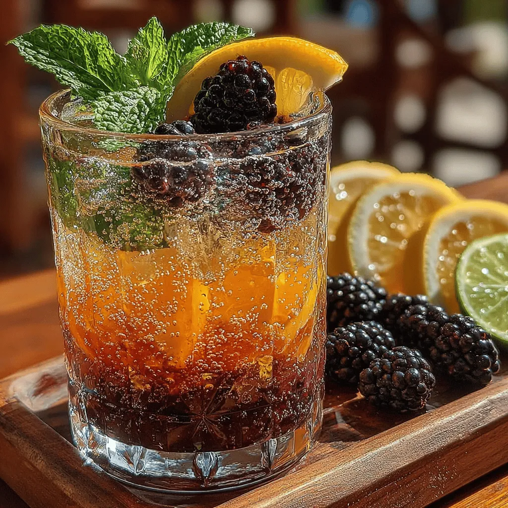 As the sun shines brighter and the days grow longer, nothing quite compares to the refreshing taste of a well-crafted summer drink. Enter the Sparkling Blackberry Lemon Spritz, a vibrant concoction that perfectly encapsulates the essence of summer. This delightful beverage is not only visually stunning with its deep purple hue but also incredibly refreshing, making it an ideal choice for gatherings, picnics, or simply enjoying a moment of relaxation at home.