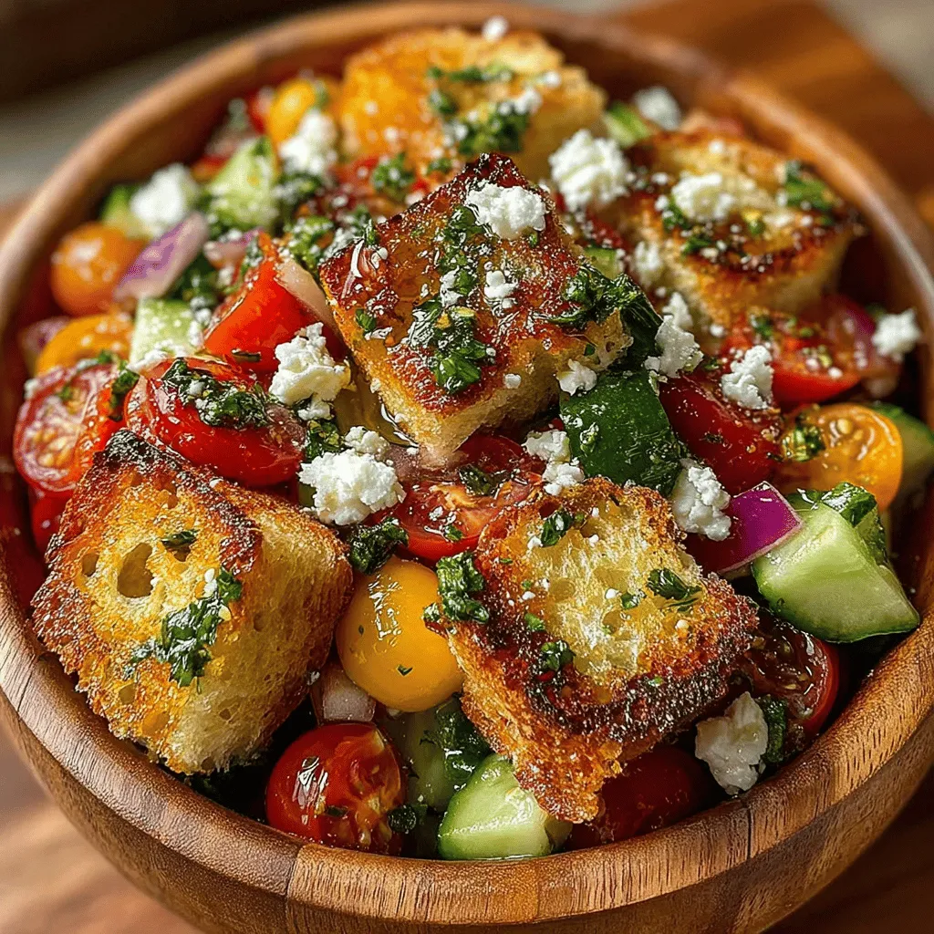 Panzanella salad, a rustic and traditional dish from Italy, has captured the hearts of many with its simplicity and vibrant flavors. Originating from Tuscany, this salad is a celebration of summer produce, featuring an assortment of fresh vegetables, flavorful bread, and a tangy dressing. The beauty of Panzanella lies not only in its delightful taste but also in its ability to transform humble ingredients into a stunning dish that evokes the essence of Italian cuisine.
