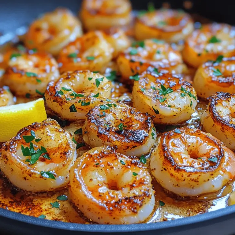 Crispy Garlic Butter Shrimp is much more than just a meal; it’s an experience that tantalizes the taste buds with its delectable fusion of flavors. This dish expertly marries the bold essence of garlic with the rich, velvety texture of butter, creating a symphony that complements the natural sweetness of shrimp. Whether you’re looking to impress guests at a dinner party or simply want to treat yourself to a satisfying meal at home, this recipe stands out as an easy yet sophisticated option.
