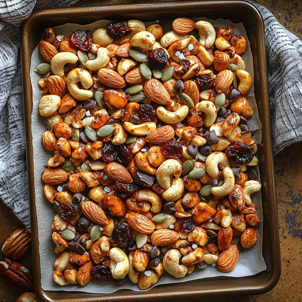 To achieve the perfect coating for your Crunchy Roasted Nut Snack Mix, it’s important to focus on both texture and flavor. Start by choosing a base for your coating—this could be a combination of maple syrup, honey, or agave nectar for sweetness, and olive oil or coconut oil for richness.