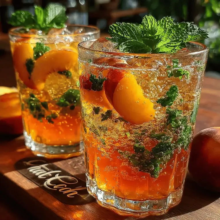 To create the perfect Peach Paradise Iced Green Tea, it's essential to understand the key ingredients that contribute to its unique taste and health benefits.
