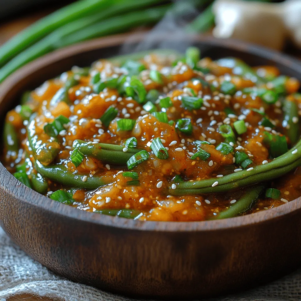 Szechuan cuisine is renowned for its bold flavors, vibrant colors, and dynamic textures, making it one of the most beloved culinary traditions in China. Originating from the Szechuan province, this style of cooking is characterized by its liberal use of spices, particularly Szechuan peppercorns, which impart a distinctive numbing heat that enhances the overall dining experience. Among the myriad of dishes that showcase the region’s culinary prowess, the Fiery Szechuan Green Bean Stir-Fry stands out as a perfect representation of Szechuan’s signature spice and freshness, making it an ideal addition to any meal, whether served as a side or as the star of the dinner table.