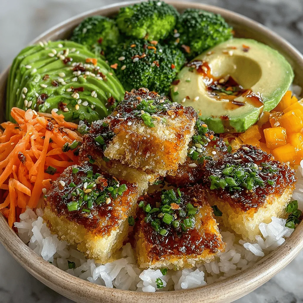 To fully appreciate the star ingredient in our Crispy Garlic Tofu Bowls, it’s essential to understand tofu's nutritional profile. Tofu is an excellent source of plant-based protein, making it an ideal choice for those looking to increase their protein intake without relying on animal products. In addition to protein, tofu is rich in iron, calcium, and magnesium, contributing to a well-rounded diet that supports muscle health, bone density, and overall vitality.