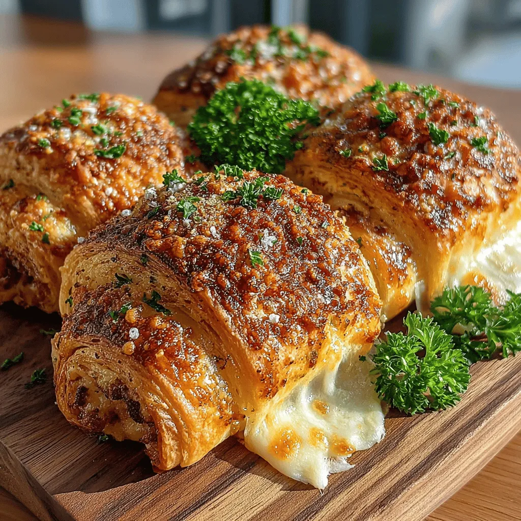 Before you start assembling your Turkey & Cheese Crescent Roll-Ups, preheating your oven is crucial. Set your oven to 375°F (190°C). Preheating ensures that your roll-ups cook evenly and achieve that perfect golden-brown finish. Baking at the correct temperature helps the dough rise properly, creating a flaky texture that complements the savory turkey and cheese filling.