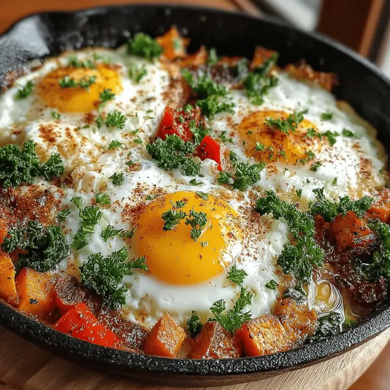As the sun rises and bathes the world in warm hues, there's no better way to greet the day than with a hearty dish that embodies both flavor and nourishment. Enter the Sweet & Savory Sunrise Hash, a delightful medley of sweet potatoes, vibrant vegetables, and aromatic spices that promises to awaken your taste buds and fuel your morning. This recipe captures the essence of balance—combining the earthy sweetness of potatoes with the savory punch of spices and fresh vegetables. Whether you serve it as a satisfying breakfast, a vibrant brunch option, or even a light dinner, this dish is sure to become a staple in your culinary repertoire.
