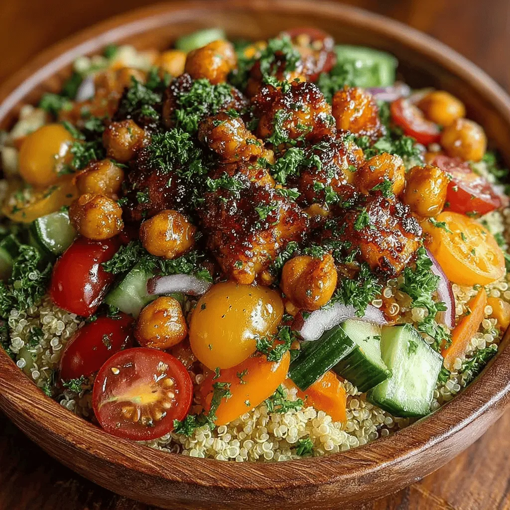 Discover the delightful combination of flavors and textures in this Maple Mustard Roasted Chickpea & Quinoa Salad. This nutritious and vibrant dish not only offers a satisfying meal but also serves as a powerhouse of nutrients. Packed with protein from chickpeas and quinoa, fresh vegetables, and a zesty dressing, this salad is perfect for any occasion—whether you're meal prepping for the week or hosting a casual gathering. In this article, we will explore the recipe in detail, provide insights into its health benefits, and guide you through each step to create a delicious and wholesome salad.