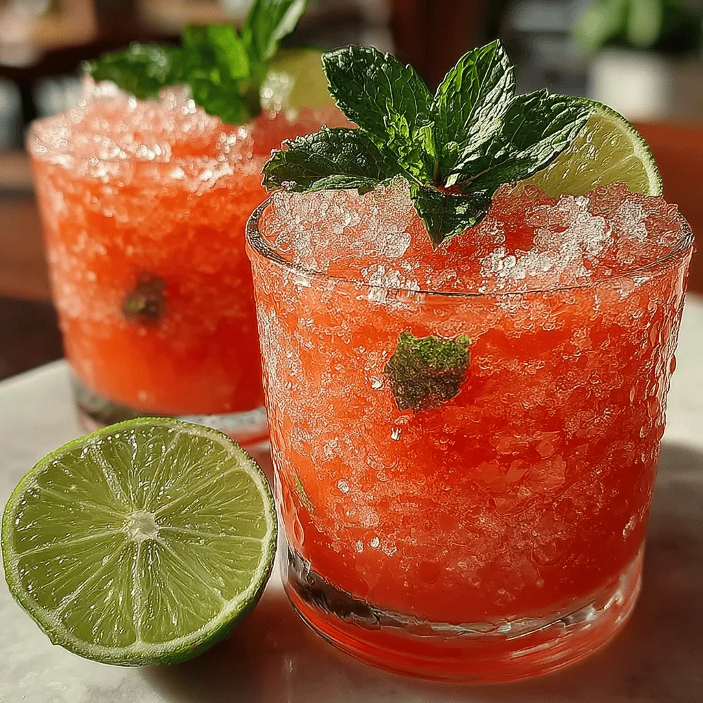 As summer approaches and temperatures rise, there’s nothing quite like a refreshing drink to cool you down and invigorate your senses. Enter the Chilly Watermelon Bliss Slush, a delightful concoction that's the epitome of summer indulgence. This slush is not only a feast for the taste buds but also a health-conscious choice that makes it the perfect beverage for hot days, summer gatherings, or simply as a refreshing solo treat.