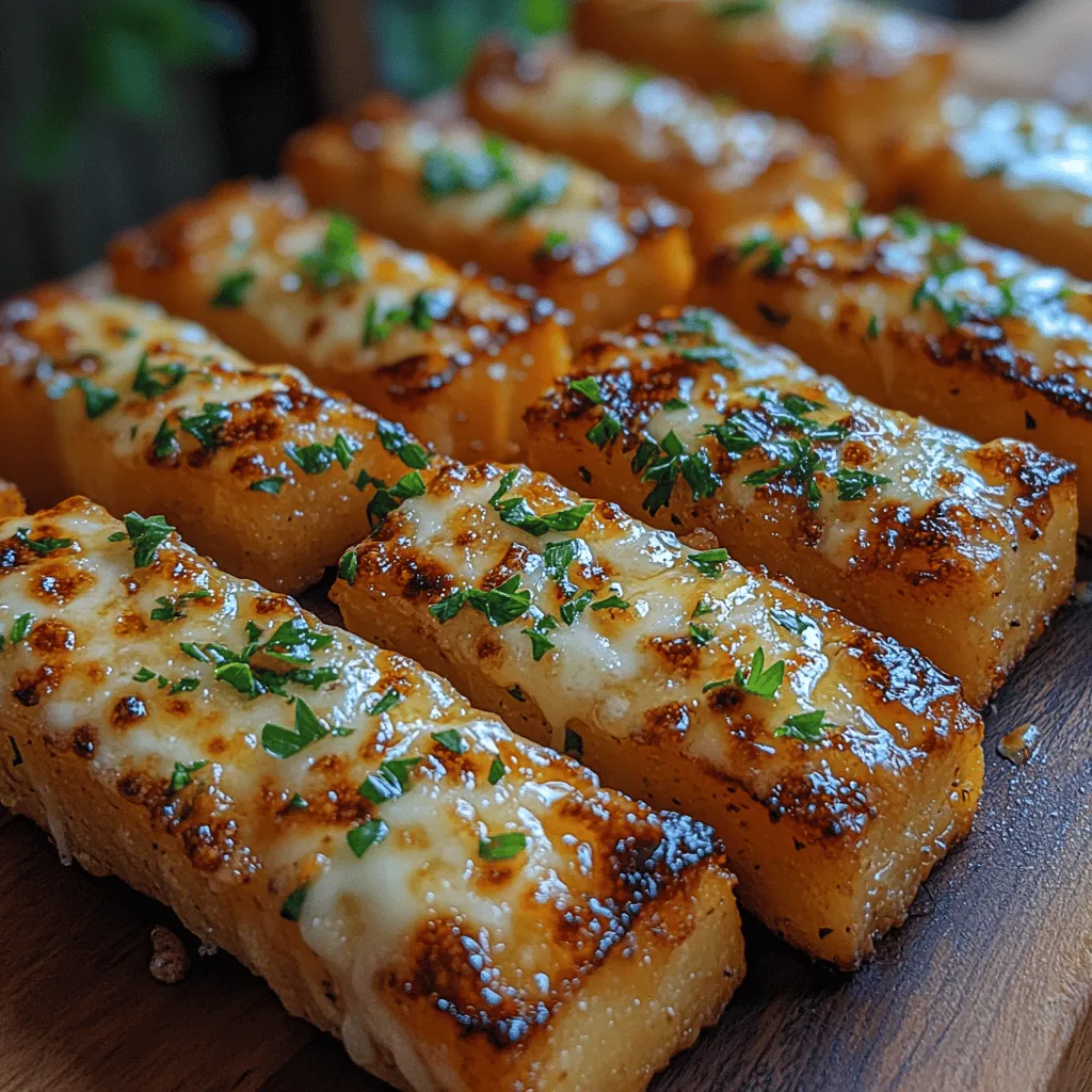 In the delightful realm of homemade bread, few recipes evoke the same sense of comfort and satisfaction as Garlic Bliss Crunch Sticks. This irresistible combination of garlic, aromatic herbs, and a golden, cheesy topping creates a culinary experience that transcends mere snacks or side dishes. These breadsticks are not just an accompaniment to your meals; they are a flavorful adventure that can elevate any dining experience to new heights.