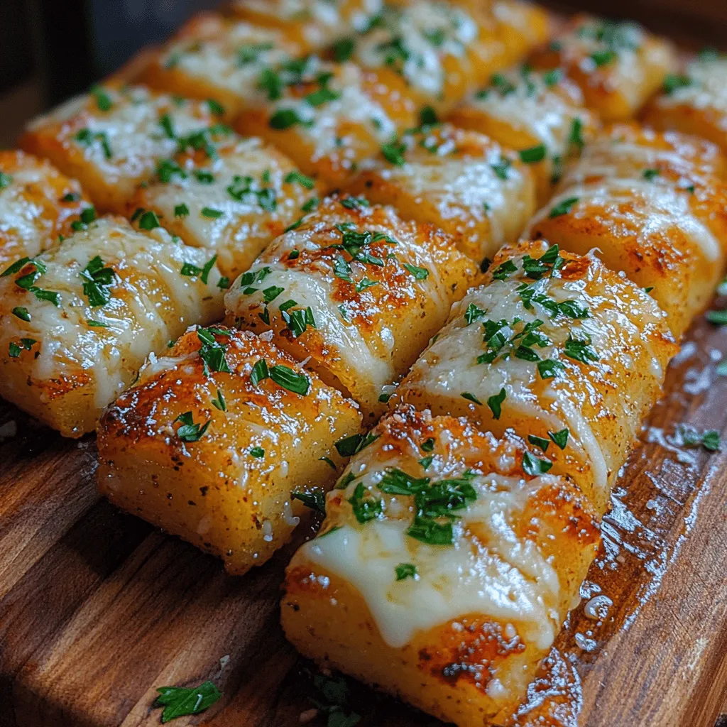 In the delightful realm of homemade bread, few recipes evoke the same sense of comfort and satisfaction as Garlic Bliss Crunch Sticks. This irresistible combination of garlic, aromatic herbs, and a golden, cheesy topping creates a culinary experience that transcends mere snacks or side dishes. These breadsticks are not just an accompaniment to your meals; they are a flavorful adventure that can elevate any dining experience to new heights.