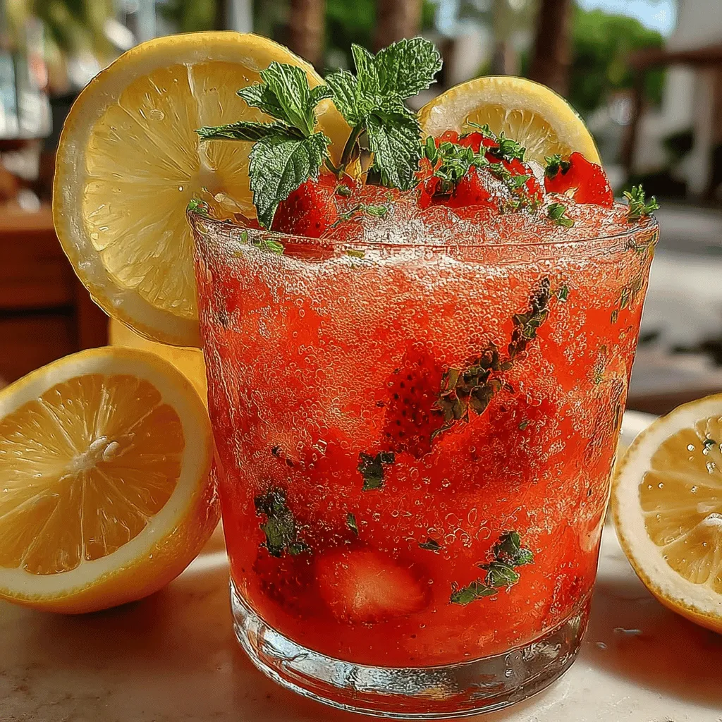 As the sun shines brightly and the temperatures rise, there's nothing quite as refreshing as a cold drink to quench your thirst. Among the myriad of summer beverages, the frozen strawberry basil lemonade stands out as a delightful choice. This vibrant concoction not only tantalizes your taste buds but also offers a unique blend of flavors that perfectly encapsulates the essence of summer. With its sweet strawberries, aromatic basil, and zesty lemon, this drink is a celebration of fresh ingredients and seasonal produce.