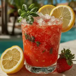 As the sun shines brightly and the temperatures rise, there's nothing quite as refreshing as a cold drink to quench your thirst. Among the myriad of summer beverages, the frozen strawberry basil lemonade stands out as a delightful choice. This vibrant concoction not only tantalizes your taste buds but also offers a unique blend of flavors that perfectly encapsulates the essence of summer. With its sweet strawberries, aromatic basil, and zesty lemon, this drink is a celebration of fresh ingredients and seasonal produce.