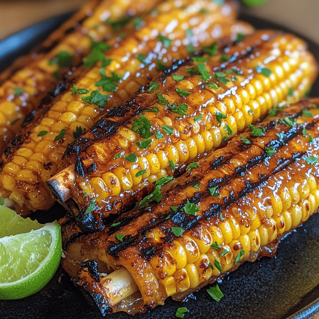 When it comes to elevating your summer cookouts or weeknight dinners, the Golden Honey Butter Corn Ribs are a showstopper that every home chef should have in their recipe arsenal. This innovative dish takes the quintessential summer staple—corn—and transforms it into a visually appealing and flavorful treat that is perfect for families, busy professionals, or anyone looking to impress their guests with minimal effort. The combination of sweet honey, rich butter, and the natural sweetness of corn creates an irresistible flavor profile that will have everyone coming back for seconds.