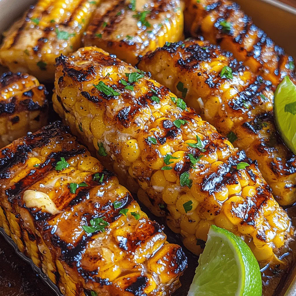 When it comes to elevating your summer cookouts or weeknight dinners, the Golden Honey Butter Corn Ribs are a showstopper that every home chef should have in their recipe arsenal. This innovative dish takes the quintessential summer staple—corn—and transforms it into a visually appealing and flavorful treat that is perfect for families, busy professionals, or anyone looking to impress their guests with minimal effort. The combination of sweet honey, rich butter, and the natural sweetness of corn creates an irresistible flavor profile that will have everyone coming back for seconds.