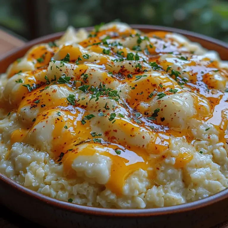 Before turning our attention to the delightful flavors of Cheesy Cauliflower Delight, it’s essential to prepare the cauliflower properly. Start by selecting a fresh, firm head of cauliflower. Look for tightly packed florets that are free from blemishes.