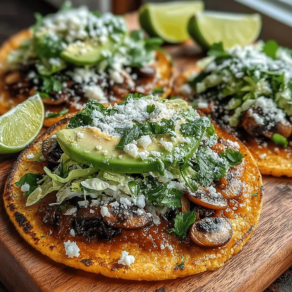 In the world of quick and delicious meals, Sautéed Garlic Mushroom & White Bean Tostadas stand out as a nutritious and flavorful option. This delightful recipe combines the earthy taste of sautéed mushrooms with the creamy texture of white beans, all served atop crispy corn tostadas. Not only is this dish visually appealing, but it also offers a medley of textures and flavors that can satisfy any palate. Perfect for lunch, dinner, or a light snack, these tostadas are not only easy to prepare but also packed with nutrients.
