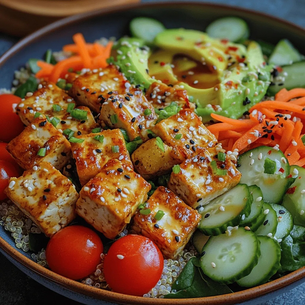In recent years, Buddha bowls have emerged as a popular meal choice for those seeking a nutritious and visually appealing dish. These bowls are characterized by their vibrant array of ingredients, typically combining a variety of grains, vegetables, proteins, and flavorful dressings, all artfully arranged to create a balanced meal. The concept of the Buddha bowl can be traced back to the idea of a balanced diet, where each ingredient contributes not only to the flavor but also to the nutritional value of the meal. Among the many variations of Buddha bowls, the crispy tofu Buddha bowl stands out as a delightful option for plant-based eaters and health enthusiasts alike.