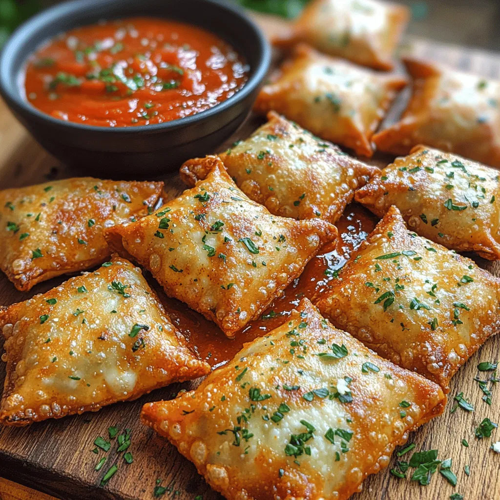 Mastering the art of frying is crucial to achieving perfectly crispy mozzarella wontons. The right technique not only ensures a delightful crunch but also enhances the overall flavor and texture of the dish.