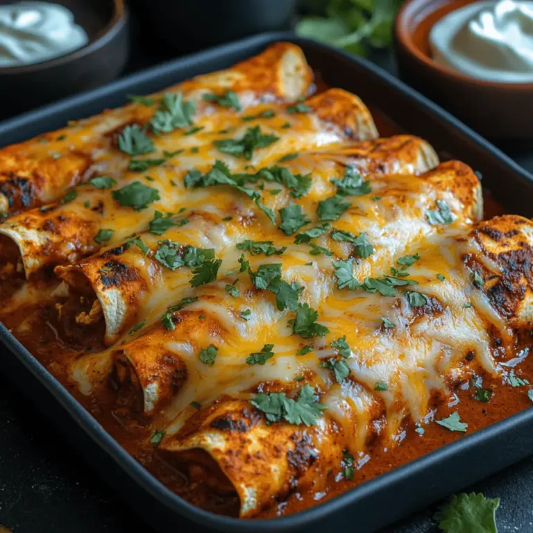 When you think of comfort food, few dishes can compete with the rich, layered flavors of enchiladas. Among the myriad of varieties, Smoky Ancho Chicken Enchiladas stand out, offering a delightful combination of smokiness and spice that warms the soul. This dish is not only a staple of Mexican cuisine but also a beloved favorite in many homes across the globe. With its enticing flavor profile, featuring the deep richness of ancho chilies, tender chicken, and a medley of spices, it transforms simple ingredients into a feast that can cater to both special occasions and everyday meals.