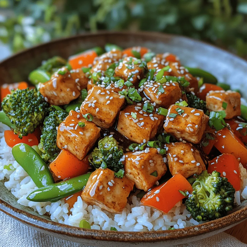 If you're searching for a dish that perfectly marries sweet and savory flavors while delivering wholesome nutrition, look no further than Sweet & Savory Sticky Honey Garlic Tofu Stir Fry. This vibrant dish not only showcases the versatility of tofu but also highlights the delightful blend of honey's sweetness, garlic's robust flavor, and the umami richness of soy sauce. The result is a stir fry that is both satisfying and nourishing, making it an ideal option for busy weeknight dinners or meal prep for the week ahead.