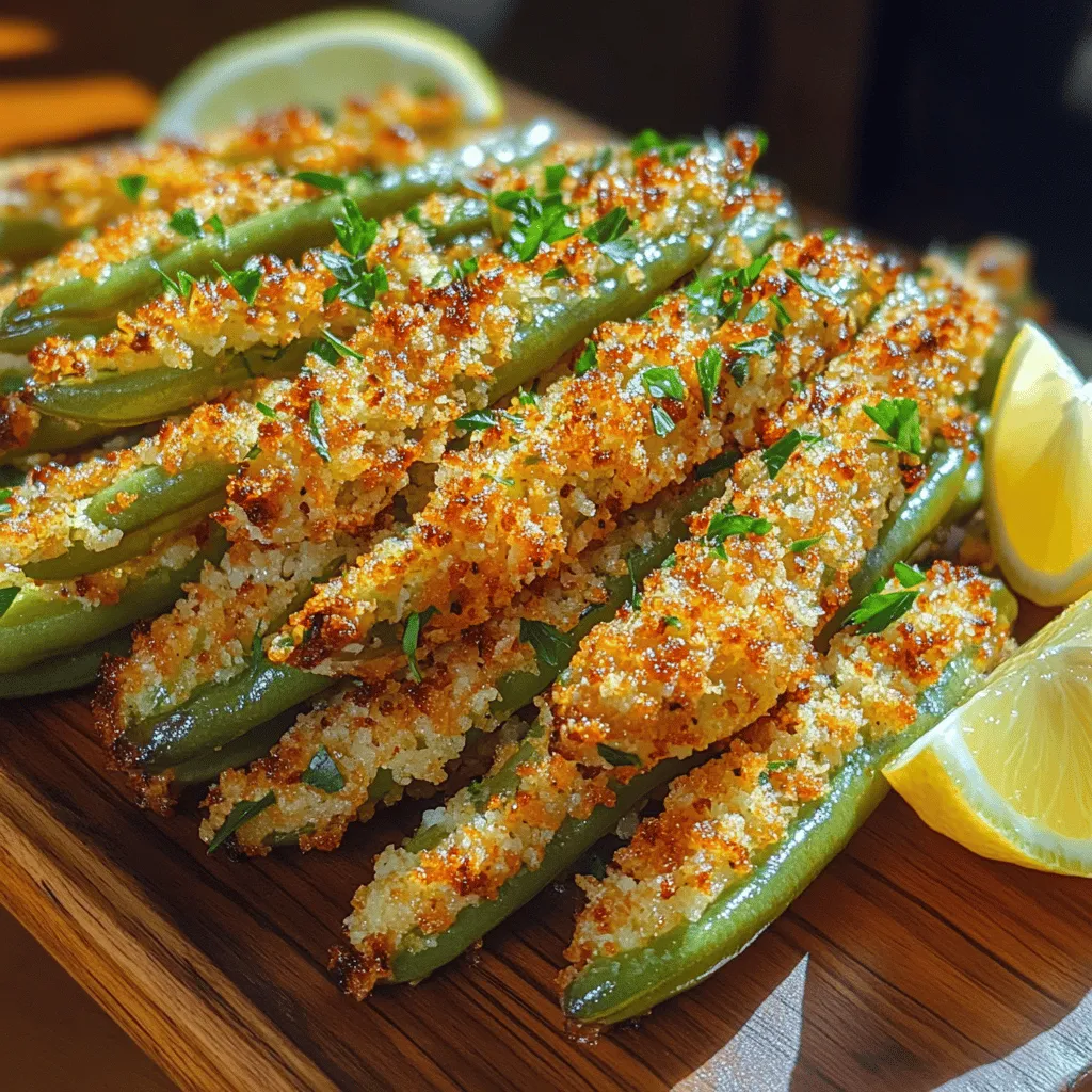 Crispy Garlic Green Bean Fries are quickly becoming a favorite in households looking for a delicious yet nutritious snack. Unlike traditional potato fries, these green bean fries offer a satisfying crunch while being low in calories and high in essential nutrients. The delightful blend of garlic and spices enhances the natural flavor of fresh green beans, making them a versatile option that can be enjoyed as an appetizer, a side dish, or even a light meal. In this article, we will delve into the ingredients, preparation methods, variations, and nutritional benefits of this exciting dish, ensuring you have all the information needed to recreate this recipe in your own kitchen.