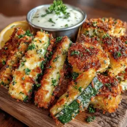 In recent years, the culinary world has shifted towards healthier alternatives that don't compromise on taste. One such delightful option is zucchini fries, a crispy, flavorful snack that offers all the satisfaction of traditional French fries without the added guilt. Zesty Zucchini Fries, combined with a rich and creamy garlic aioli, create a mouthwatering dish that is perfect for any occasion. Whether you're hosting a party, preparing a light lunch, or simply indulging in a cozy night in, this recipe is sure to impress both family and friends.