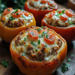 Creamy Turkey Stuffed Peppers: A Delicious and Satisfying Meal