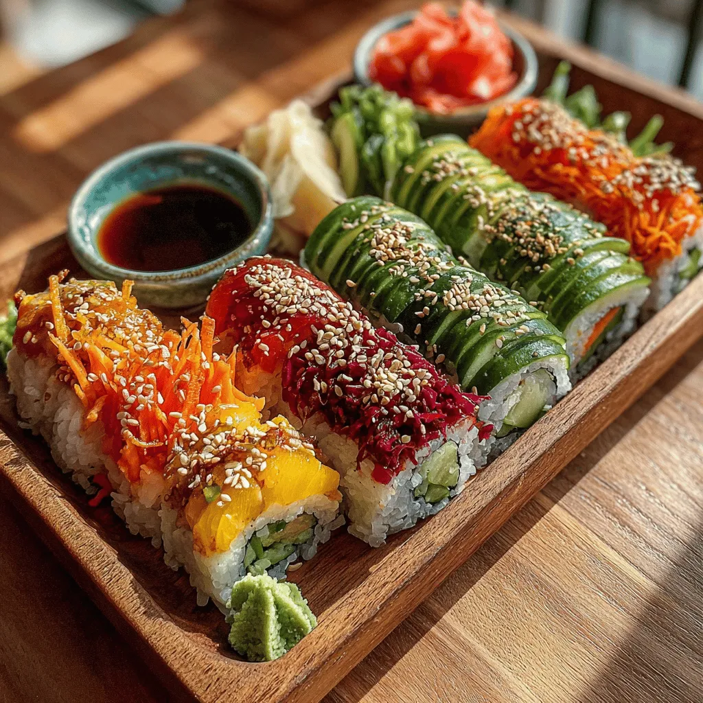 Mini Veggie Sushi Burrito Rolls are an exciting culinary innovation that combines the intricate artistry of traditional sushi with the practicality of a burrito. This fusion dish is not only visually appealing but also incredibly versatile, making it an ideal choice for a quick lunch, a light dinner, or even a fun party appetizer. These rolls are generously filled with an array of fresh vegetables and seasoned sushi rice, creating a meal that is both healthy and satisfying.