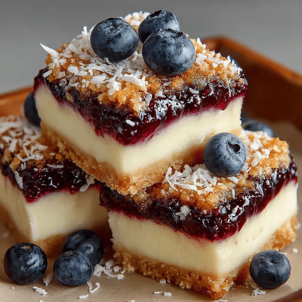 To truly appreciate the Frozen Blueberry Coconut Cream Bars, it's essential to understand the star ingredients that make them shine. Each component contributes not only to the flavor profile but also to the health benefits of this dessert.